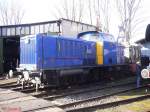 allgemein/55253/hier-noch-eine-blaue-lok-die Hier noch eine blaue Lok die in der Bahnwelt Darmstadt Kranichstein stand. 03.02.08