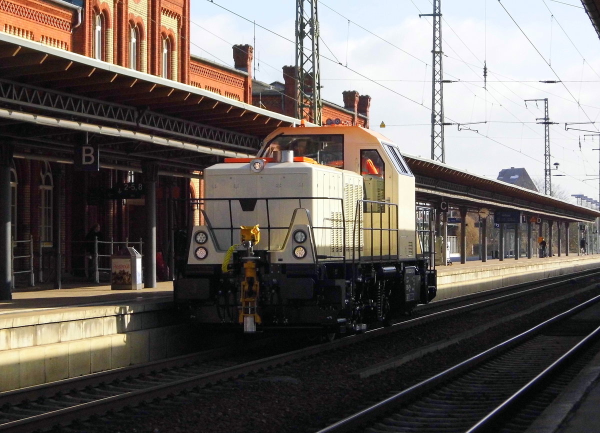 Am 15.03.2017 Testfahrt die 1002 020-8 von der SKW - Stickstoffwerke Piesteritz GmbH, (ALS) von Stendal nach Gardelegen .