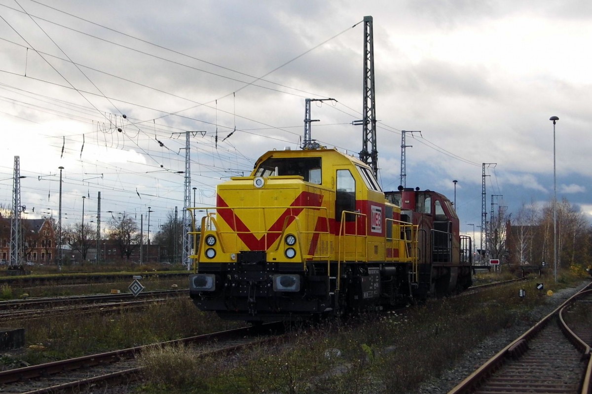 Am 22.11.2015 waren die 1002 006-7 von der MEG (ALS) und die 214 013-5 von der ALS Stendal abgestellt .