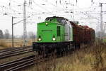 Am 02.12.2017 fuhr die 202 287-9 von der SETG   von Stendal nach Niedergörne .