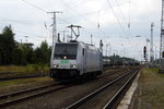 Am 26.06.2016 kam die 185 681-4 von der SETG (Railpool)   nach Stendal .
