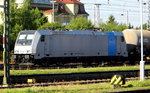 Am 29.06.2016 war die 185 689-7 von der HSL Logistik (Railpool) in Stendal abgestellt .