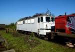 Am 10.10.2015 Herbstfest im Lokschuppen Wittenberge stand die 142 132-0  DP 53  von der EGP.
