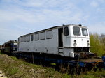 Am 30.04.2016 Frühlingsfest im Historischen Lokschuppen Wittenberge stand die 142 134-6 von der EGP ( DP) .