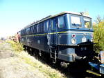 Am 13.10.2018 stand die DP 55 (  142 191-6 )  von der  EGP – Eisenbahngesellschaft Potsdam, im Historischen Lokschuppen Wittenberge ,  