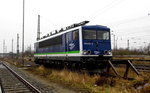 Am 25.03.2016 die 155 045-9 von der IntEgro (Press) in Stendal   .