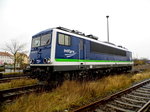 Am 25.03.2016 die 155 045-9 von der IntEgro (Press) in Stendal abgestellt .