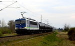 Am 13.04.2016 kam die 155 045-9 von der IntEgro (Press) aus Richtung Stendal und fuhr weiter in Richtung Salzwedel .